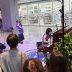 センター南駅ピアノ 10/1 コンサート「東洋の調べ ～音がつないだ道～」の様子